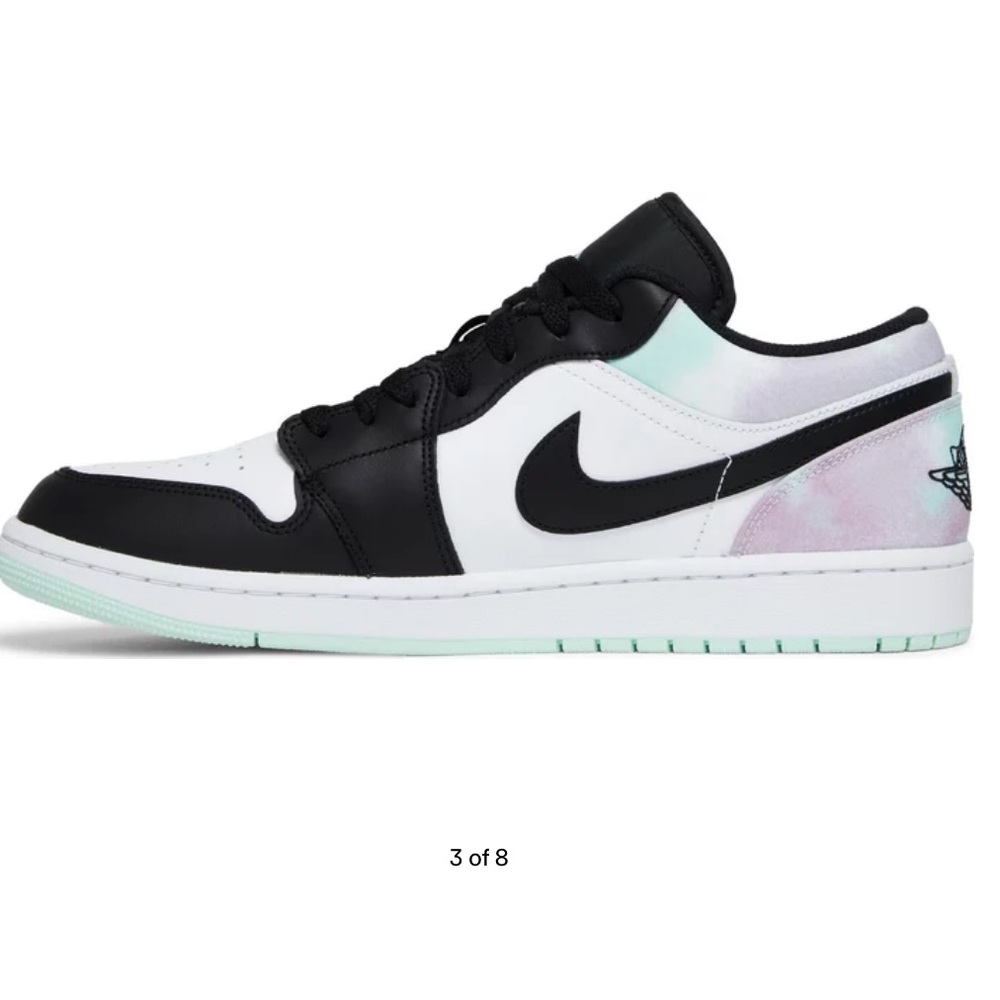 2022 Air Jordan 1 Low SE 'Tie Dye' Men’s size 8.5/ Women’s size 10